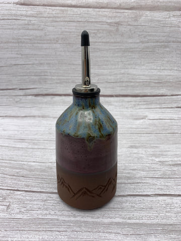 Oil Decanter - Plum Dripd