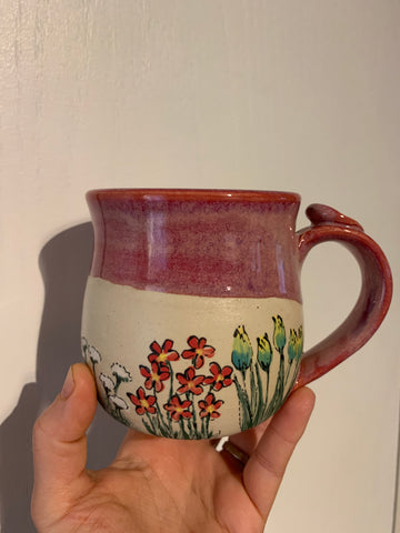 Flower Garden Mug - CUSTOM ORDER