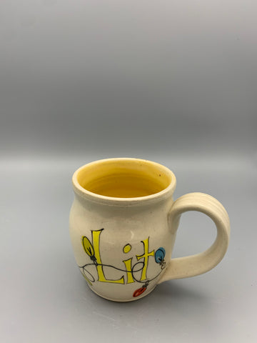 "Lit" Christmas Mug