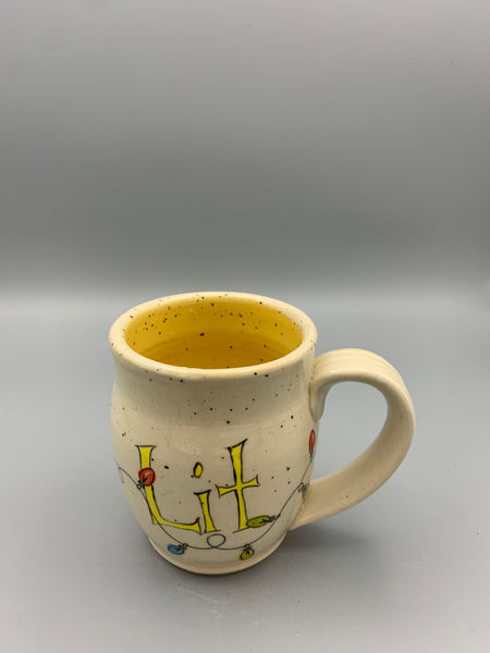 "Lit" Christmas Mug