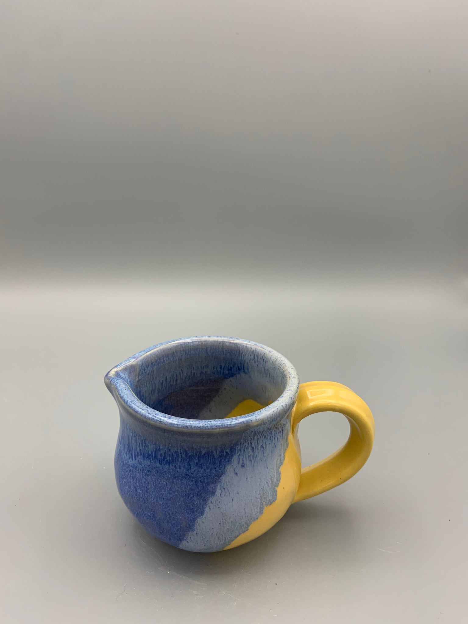 Creamer - Blue & Yellow