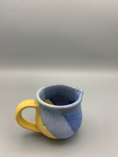 Creamer - Blue & Yellow