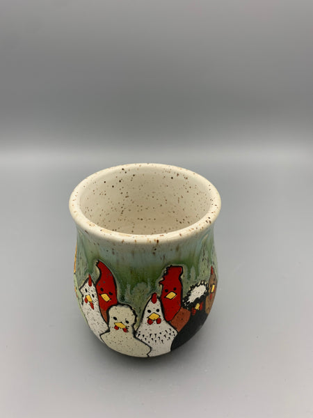 Chicken Family Mug - Spearmint Drip