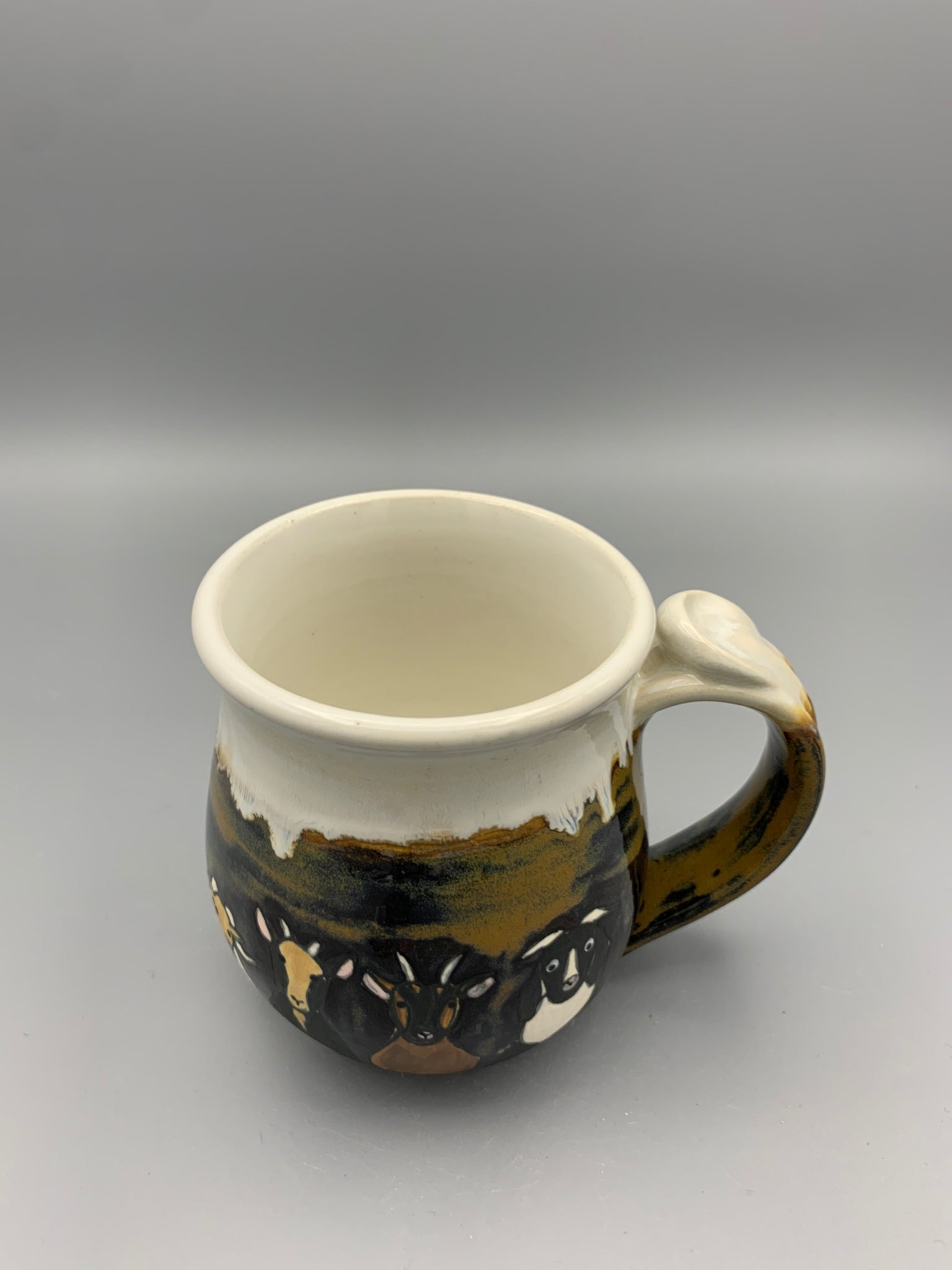 Goats all Around Mug - Dark Denim