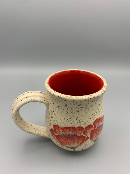 Red Poppies Mug