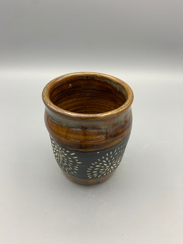 Sgraffito Tumbler - Burst