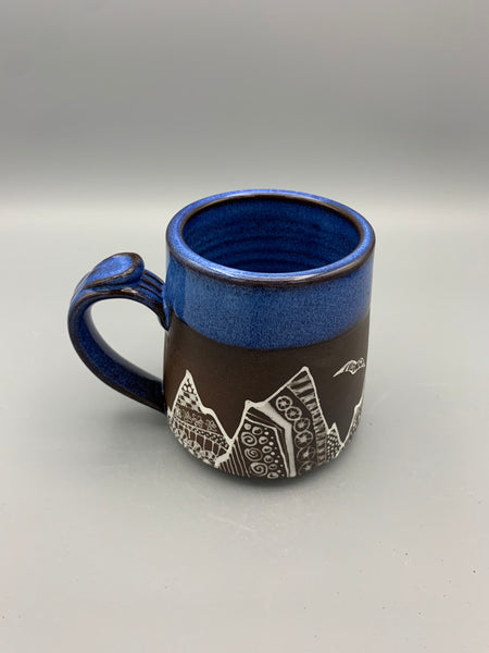 Doodle Mug - Blue Mountains