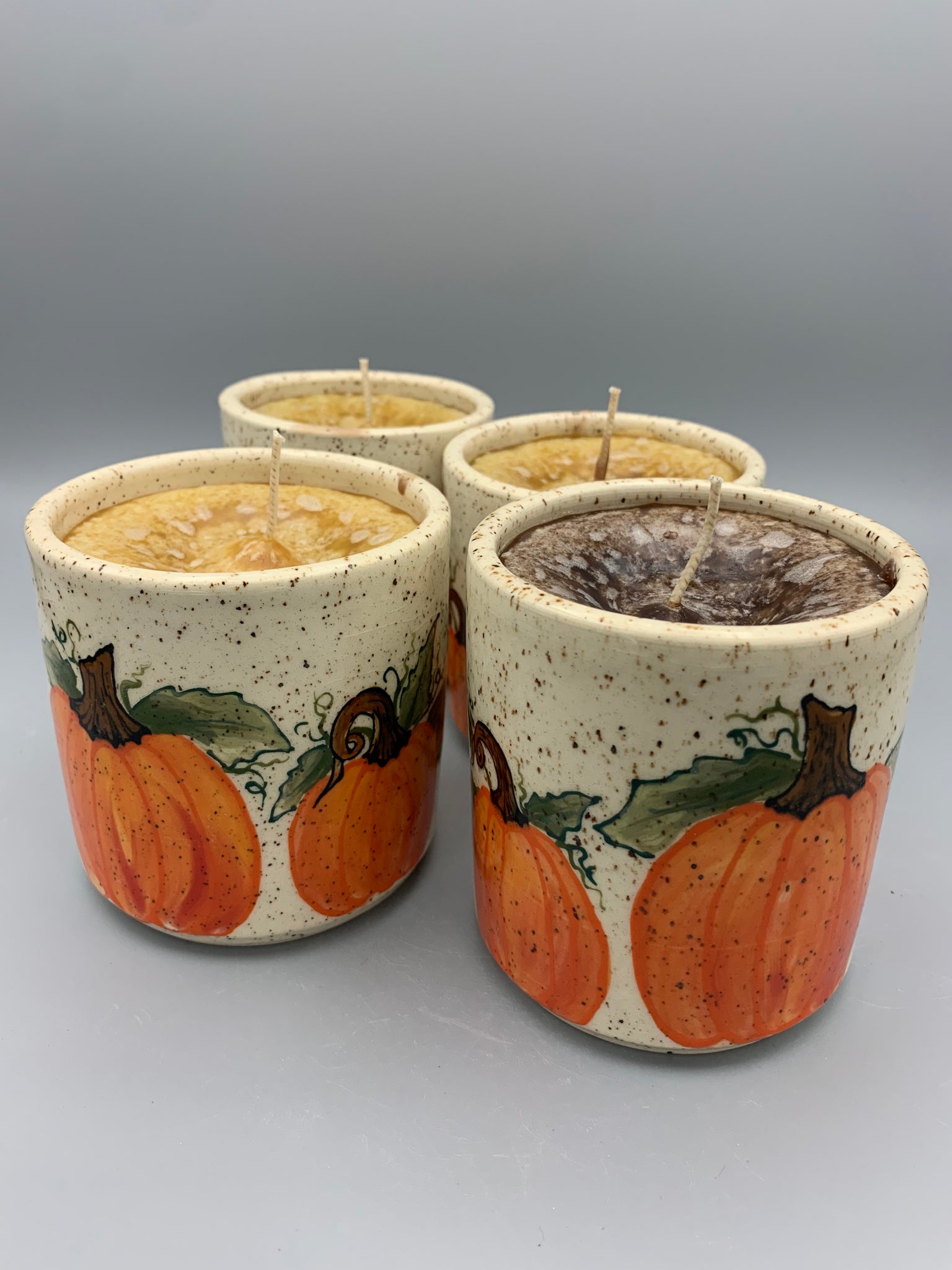 Pumpkin Jar Candles