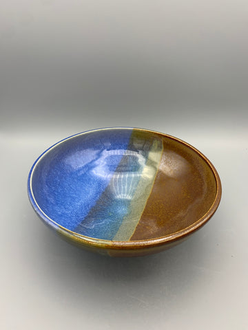 Auburn Blues Serving Bowl