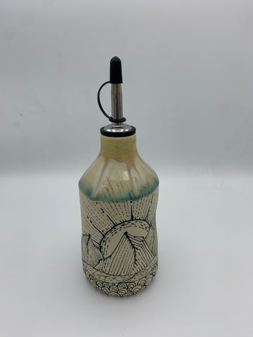 Oil Decanter - Misty Mountains