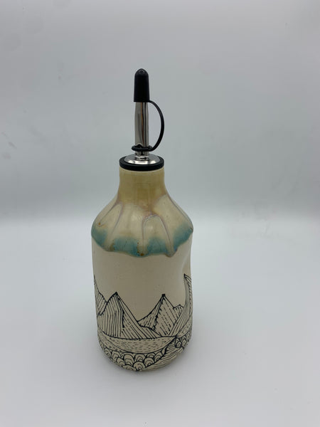 Oil Decanter - Misty Mountains