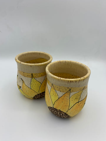 Flower Tumbler - Sunflowers