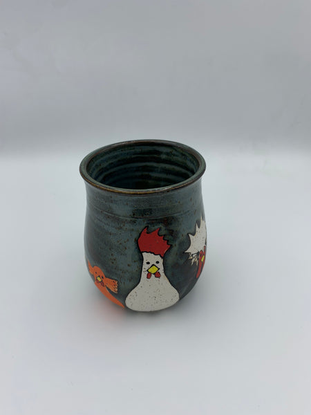 Chicken Mugget Tumbler - Deep Denim
