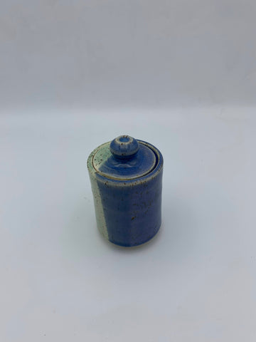 Tiny Jar - Turquoise & Blue