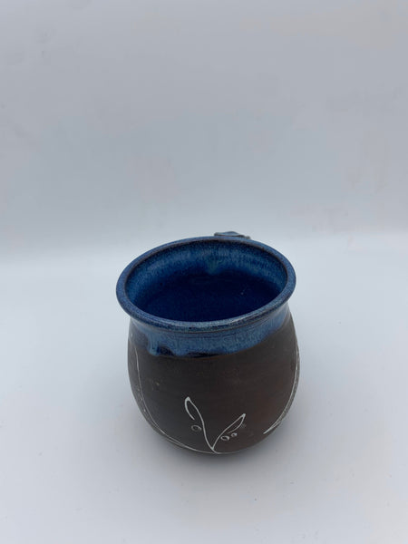 Doodle Birds Mug - Blues