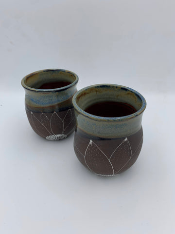 Lined Sunflower Tumbler (Copy)