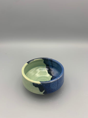 Tiny Bowl -Blue drizzle