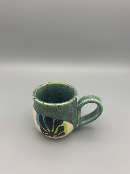 Abstract Espresso Mugs