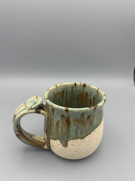 Abstract Mug - Speckled Turquoise