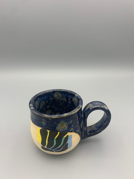 Abstract Espresso Mugs