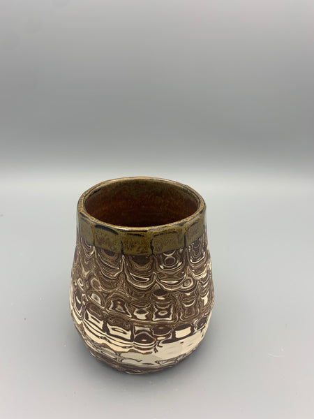 Agate Tumbler - Rusty Red