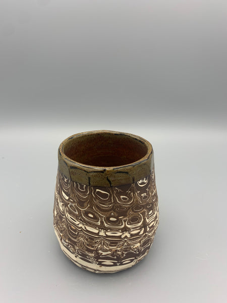 Agate Tumbler - Rusty Red