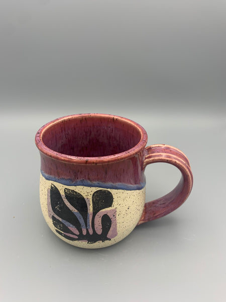 Abstract Mug - Raspberry