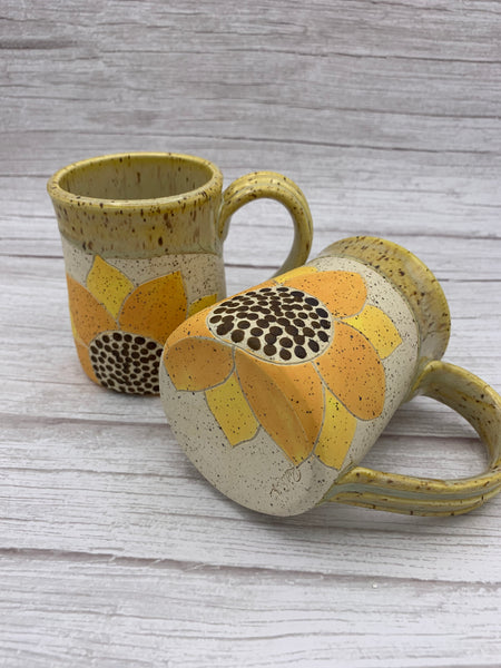 Speckled Sunflower Mug