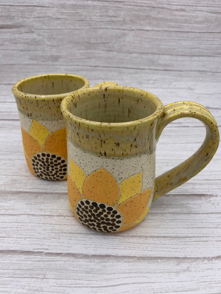 Speckled Sunflower Mug