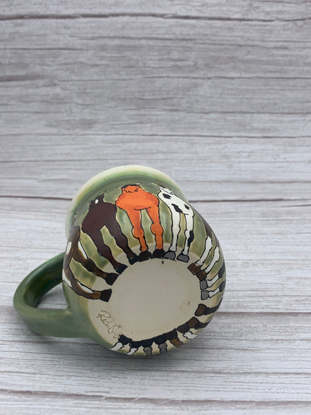 Horses all Around - Drippy Green Tea